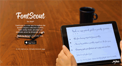 Desktop Screenshot of fontscout.com